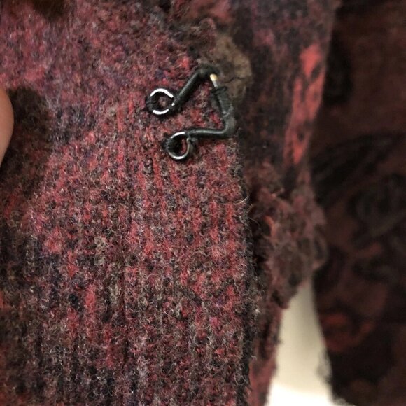 Vintage Merino Wool Cardigan Size Small - Picture 2 of 5